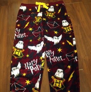 NWOT Harry Potter Women's Fleece Pajama Pants M